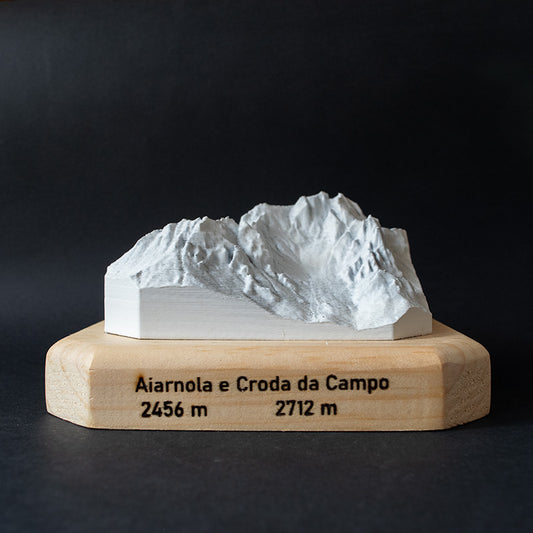 Aiarnola e Croda da Campo Dolomiti di Sesto in miniatura