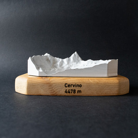 Cervino 3D montagne in miniatura