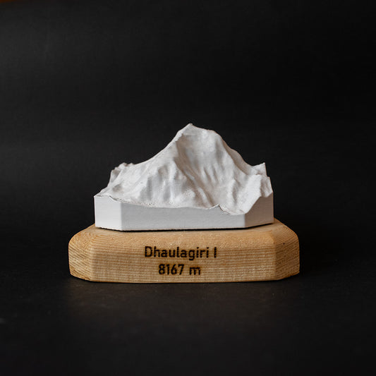 Dhaulagiri I in miniatura model 3d