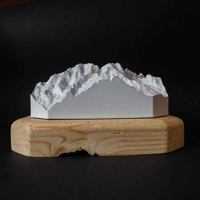 Schiara Belluno Dolomiti 3D in miniatura