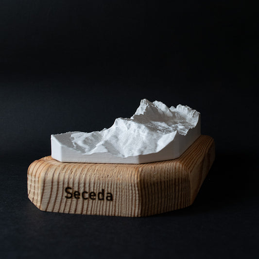 Seceda in miniatura Dolomiti 3D