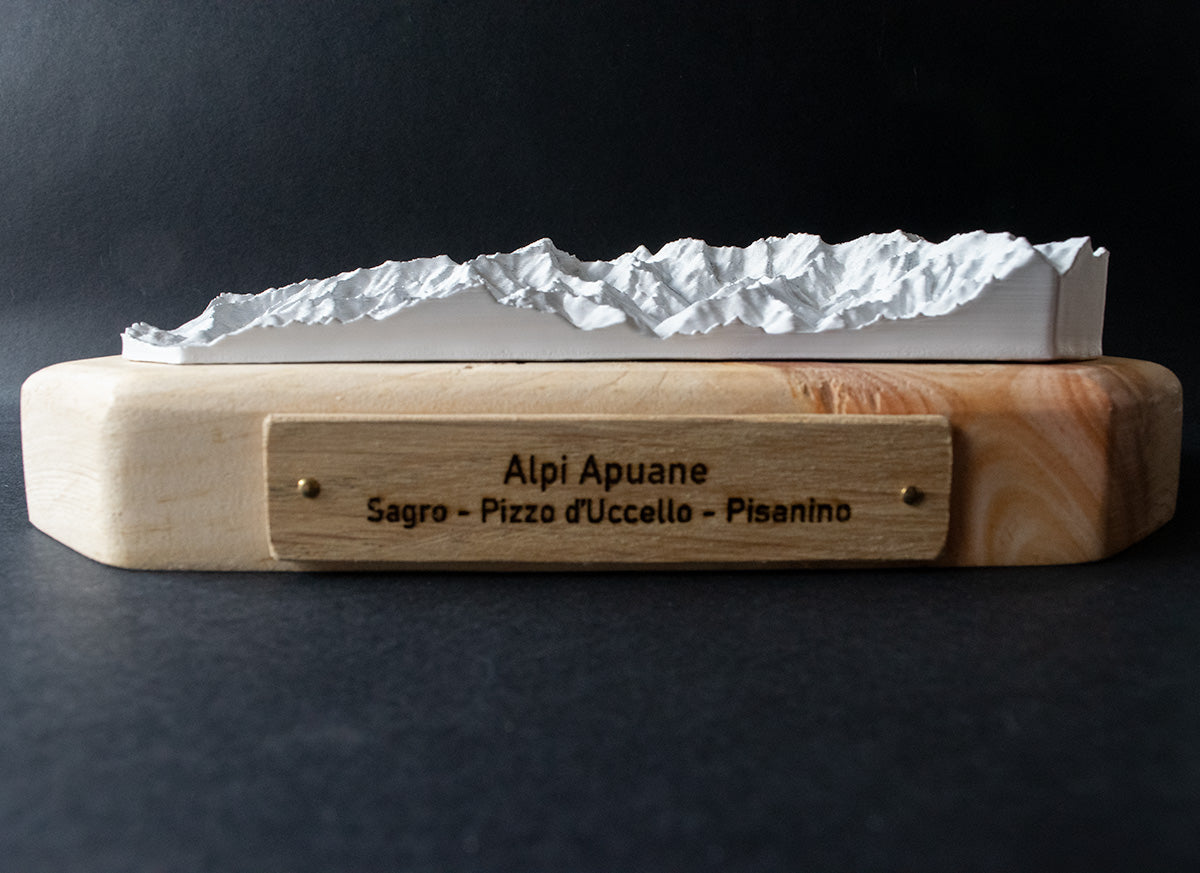 Alpi Apuane (Monte Sagro, Pizzo d'Uccello, Pisanino) 3D