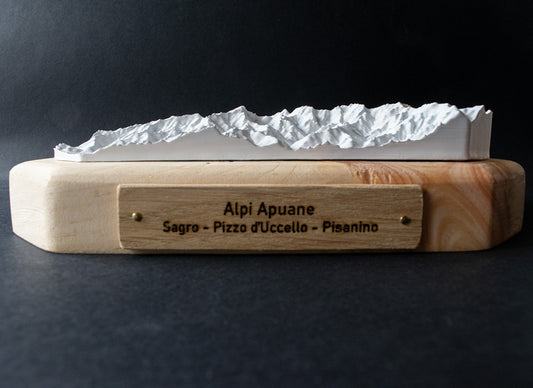 Alpi Apuane (Monte Sagro, Pizzo d'Uccello, Pisanino) 3D