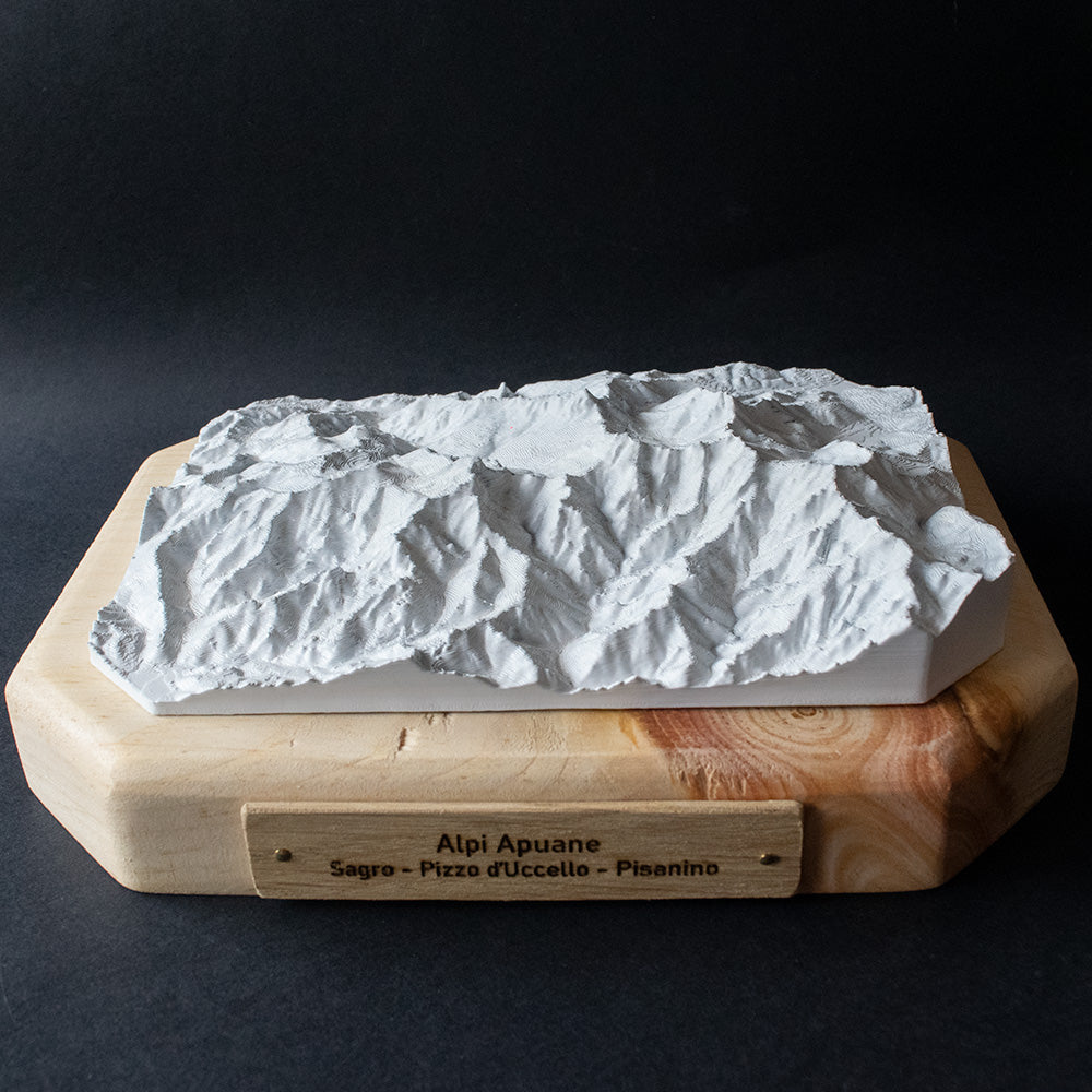 Alpi Apuane (Monte Sagro, Pizzo d'Uccello, Pisanino) in miniatura