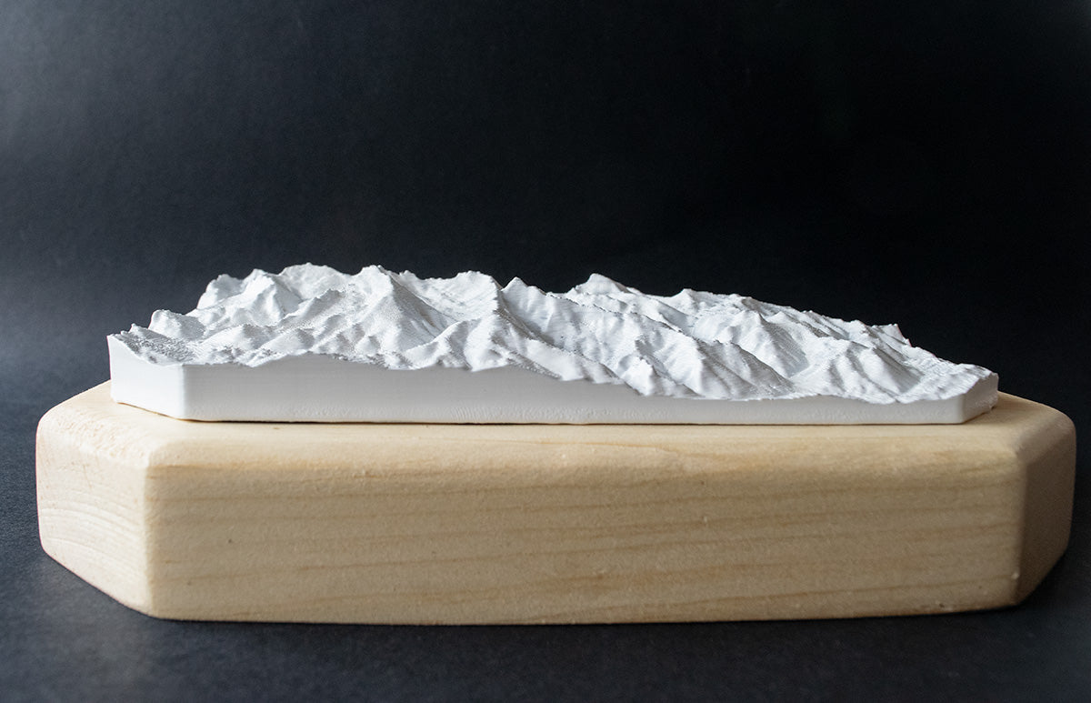 Alpi Apuane (Monte Sagro, Pizzo d'Uccello, Pisanino) in miniatura