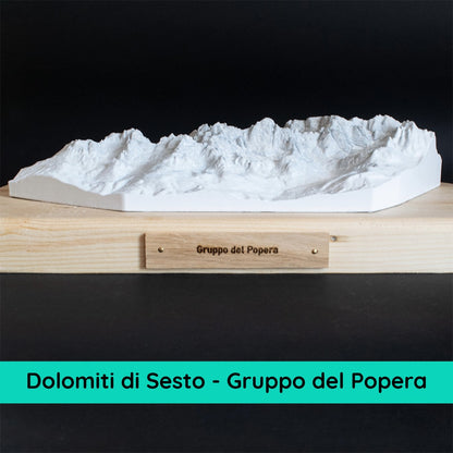 Dolomiti di Sesto Gruppo del Popera in miniatura