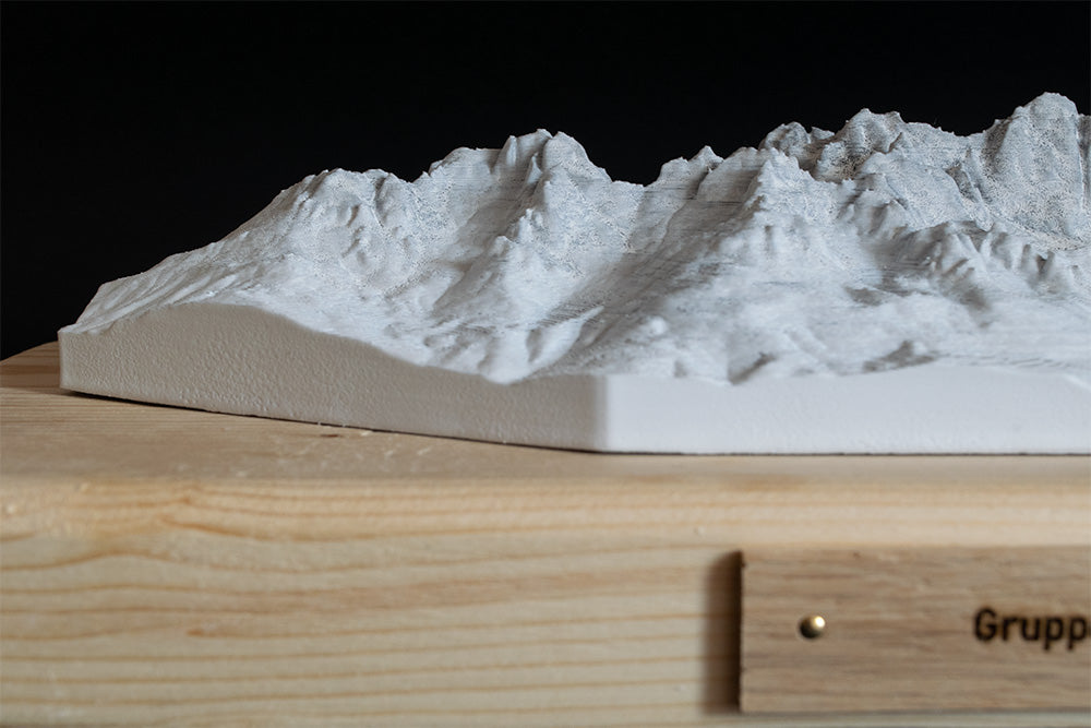 Dolomiti di Sesto Gruppo del Popera in miniatura 3d comelico