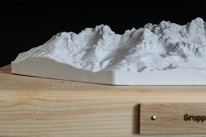 Dolomiti di Sesto Gruppo del Popera in miniatura 3d comelico