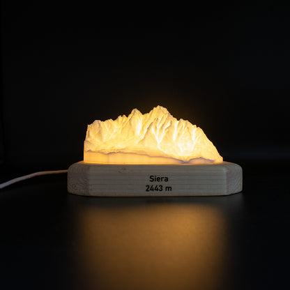 Lampada monte Siera