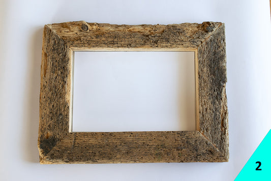 Cornici artigianali in legno antico - Formato A4 (20x30 cm)