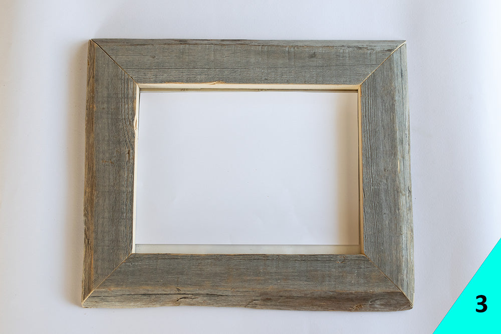 Cornici artigianali in legno antico - Formato A4 (20x30 cm)