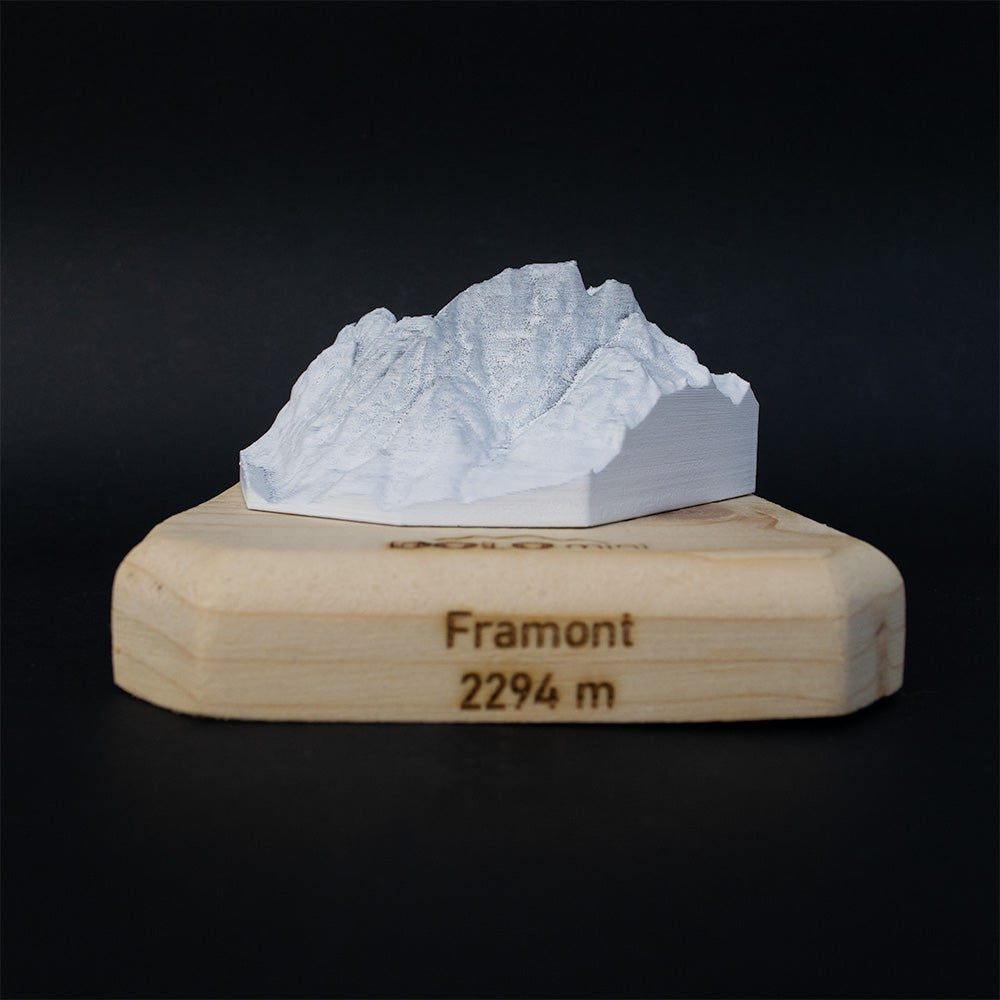 framont montagne in miniatura