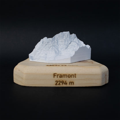 framont montagne in miniatura