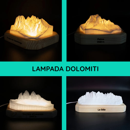 lampada Dolomiti