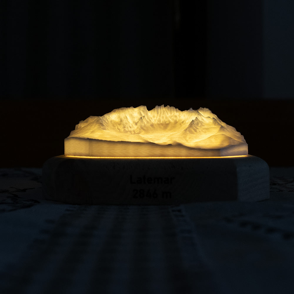 Latemar Dolomiti lampada a LED