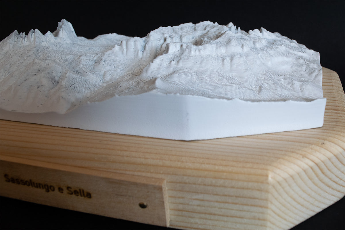 Sella e Sassolungo 3D