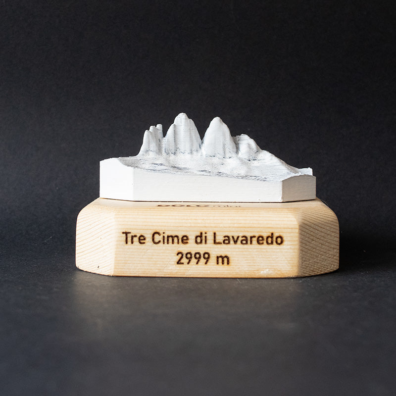 Tre cime di lavaredo in miniatura